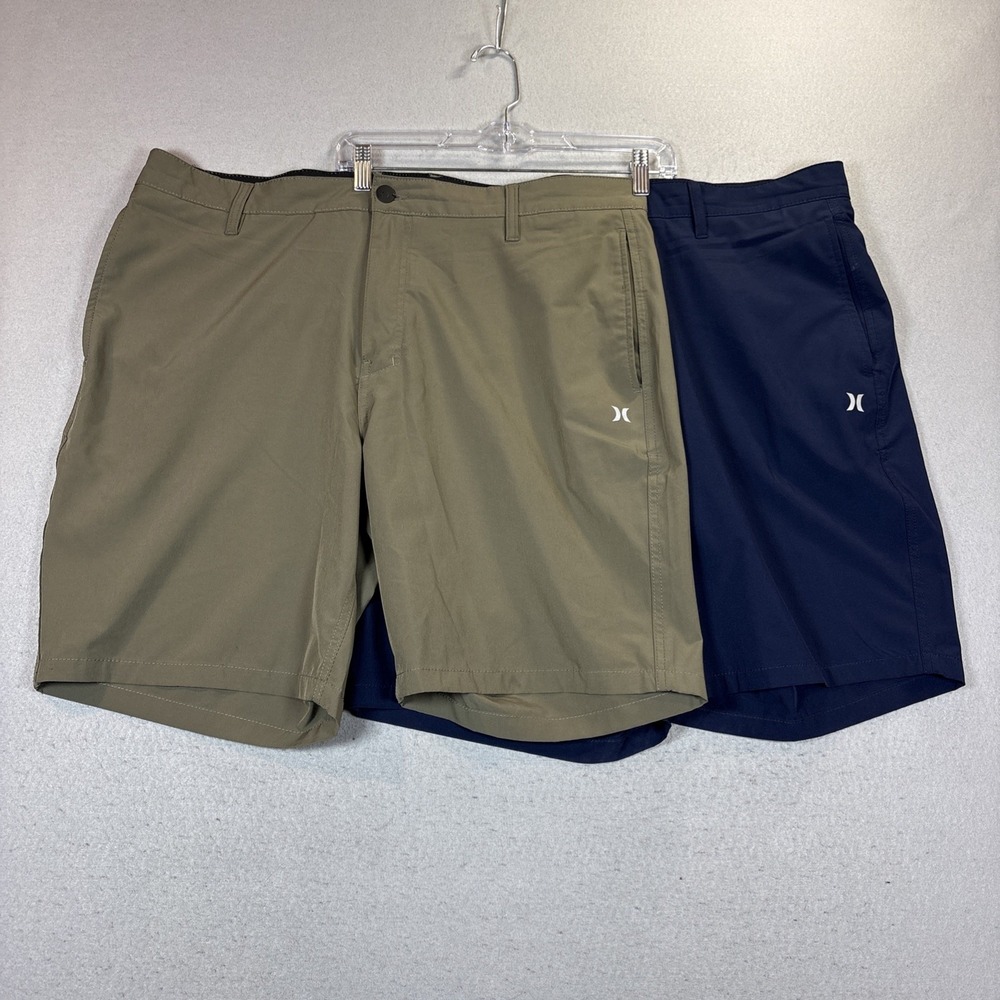 Hurley Phantom Hybrid Walk Shorts Men 40 Stretch Surf Golf Casual - Lot of 2